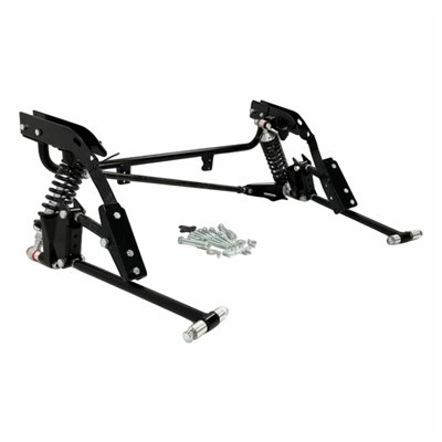 for Camaro 1967-69 Ss Z28 Specific Adjustable without Coilovers, Rear Parallel 4-link Kit with Panhard and Sway-bar Mount